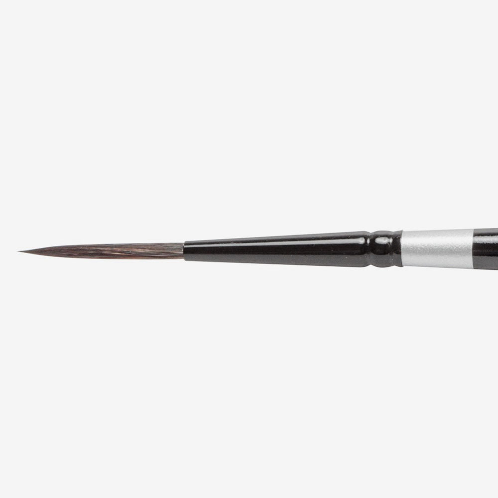 SILVER BRUSH : BLACK VELVET : SQUIRREL & RISSLON BRUSH