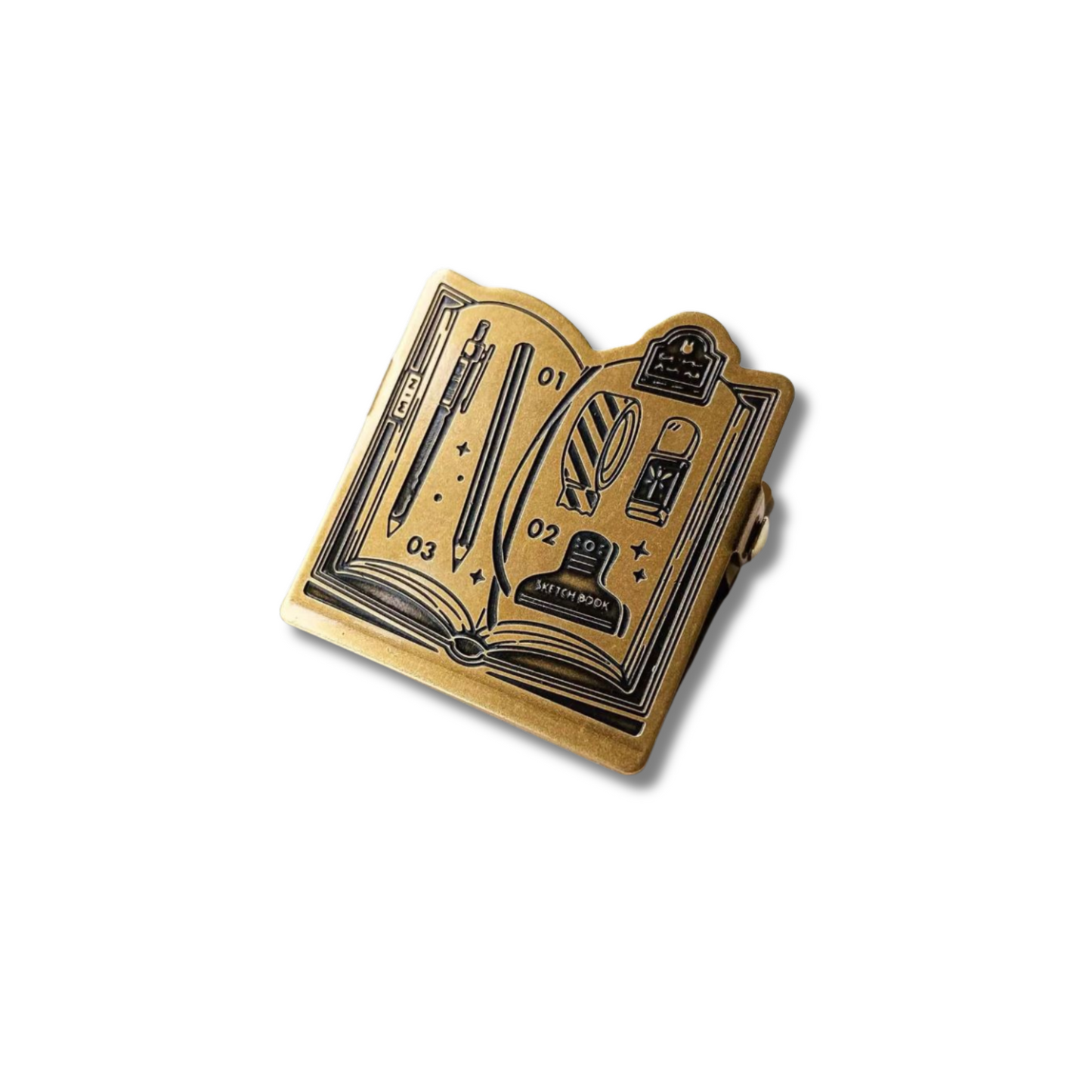 AAAI'S : NOTEBOOK BRASS CLIP: 2025 SPRING COLLECTION