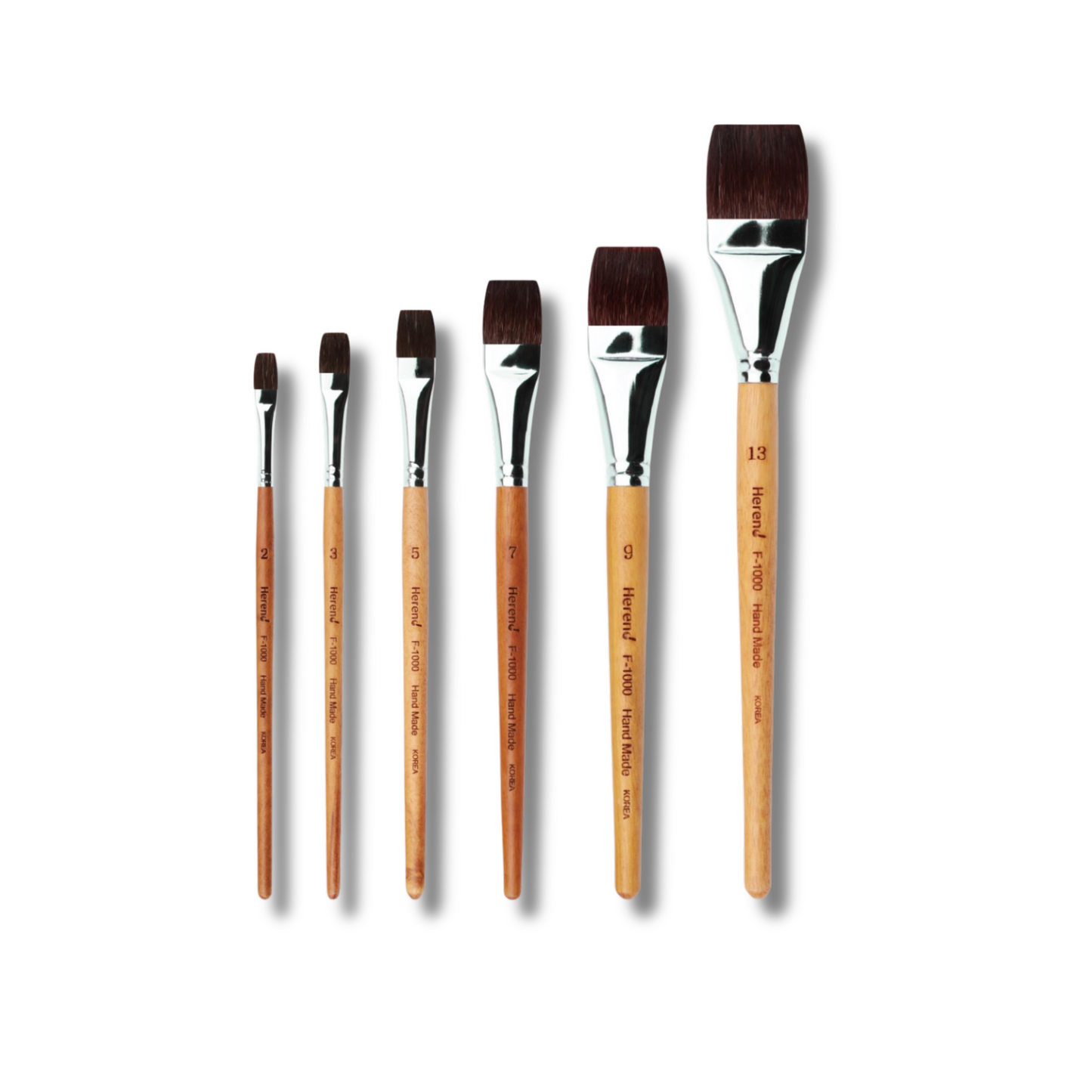HEREND : F-1000 FLAT BRUSH