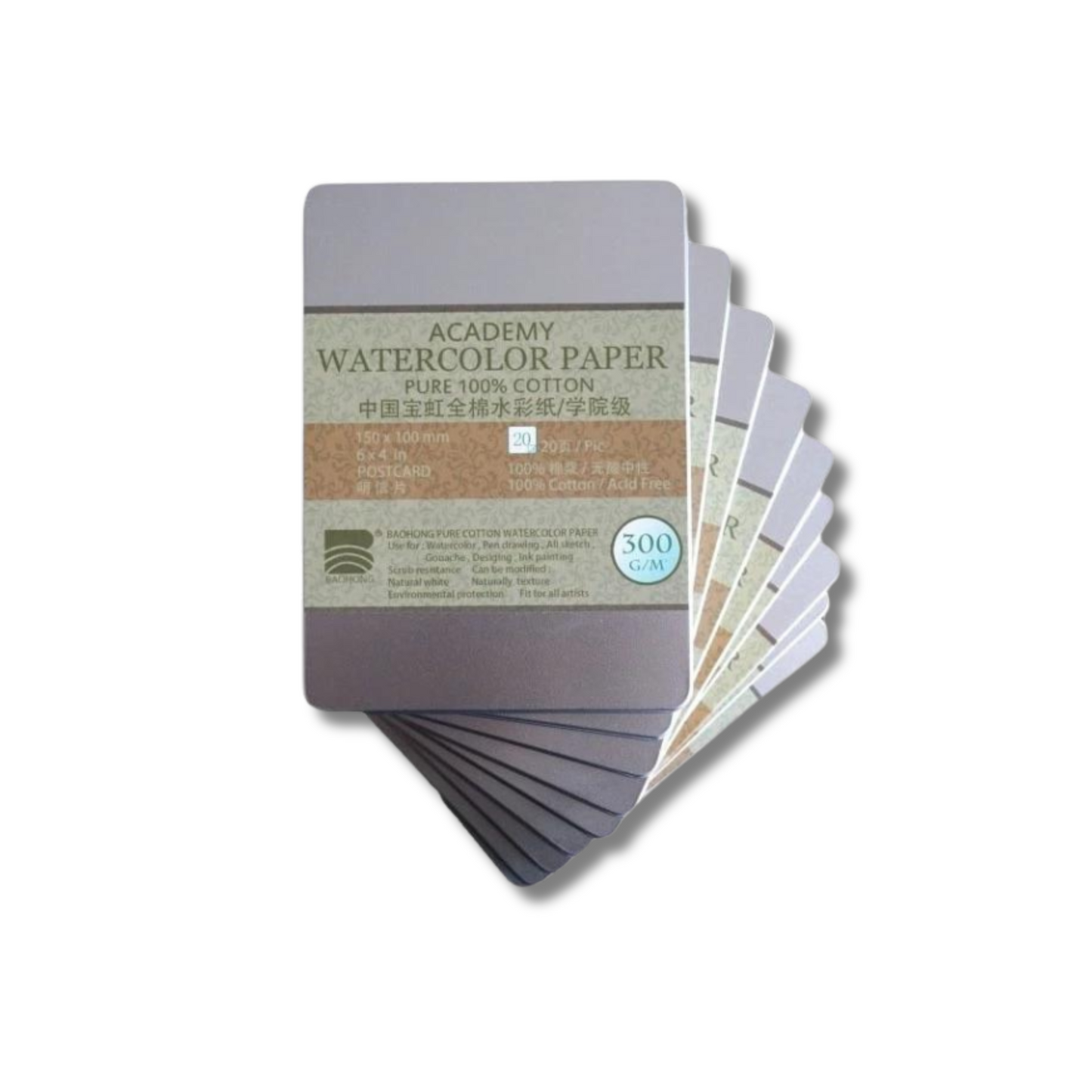 BAOHONG : POSTCARD WATERCOLOR PAPER
