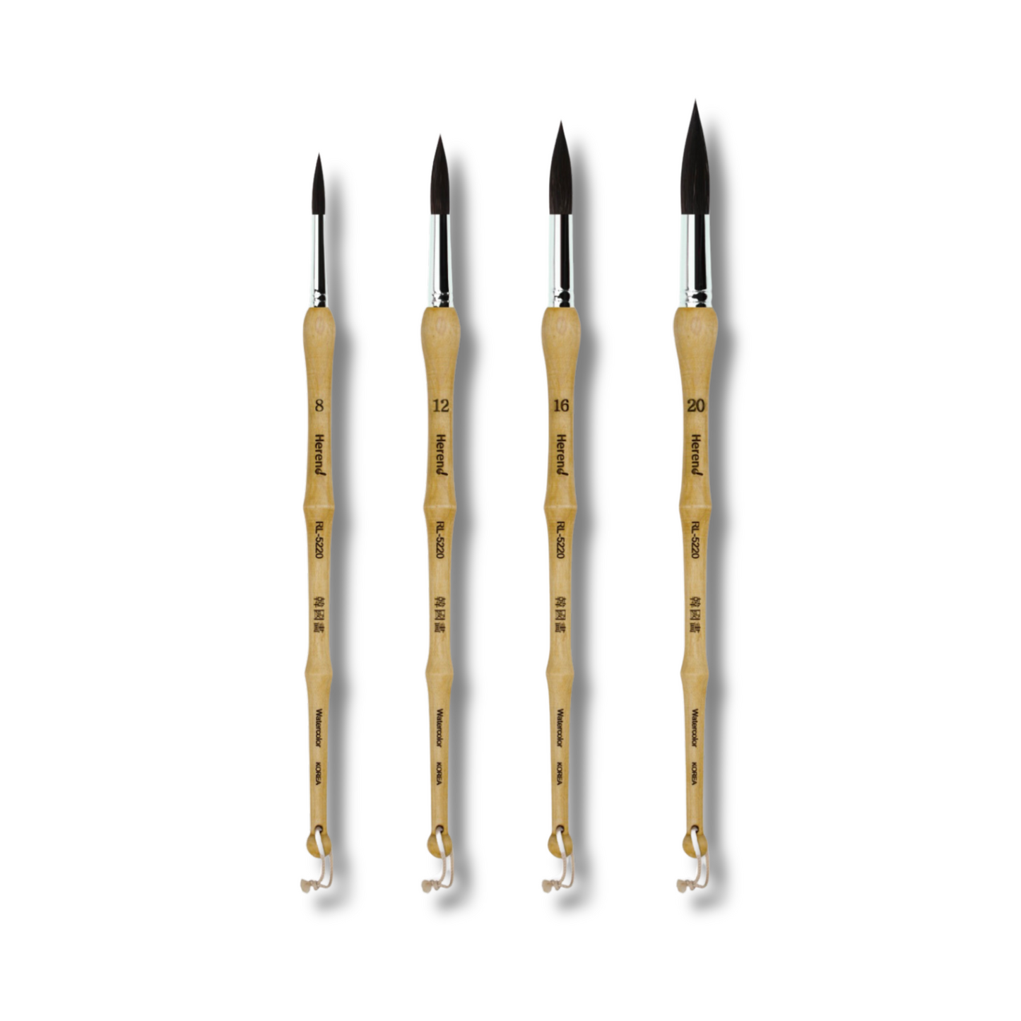 HEREND : RL-5220 ROUND BRUSH (Squirrel)