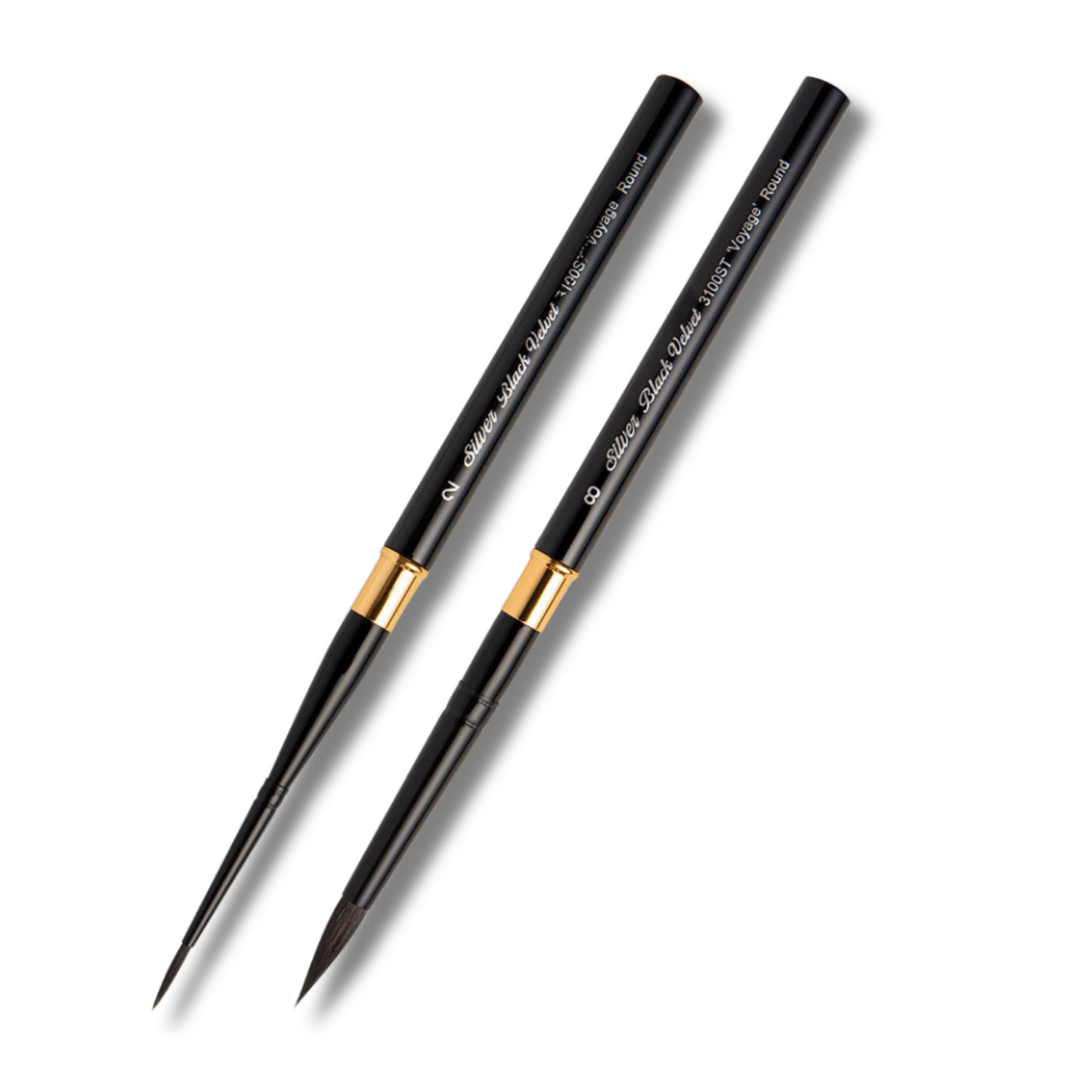 SILVER BRUSH : BLACK VELVET : VOYAGE TRAVEL BRUSH