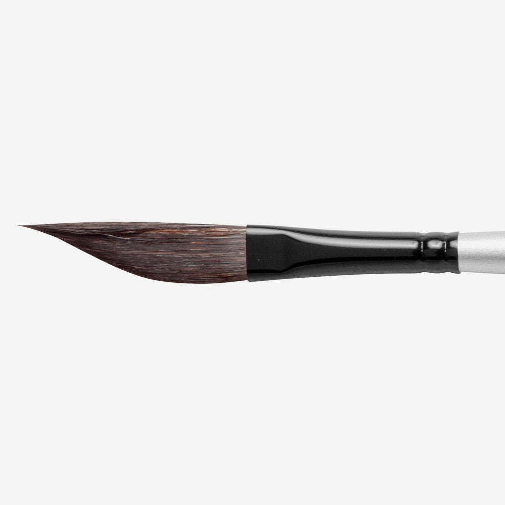 SILVER BRUSH : BLACK VELVET : SQUIRREL & RISSLON BRUSH