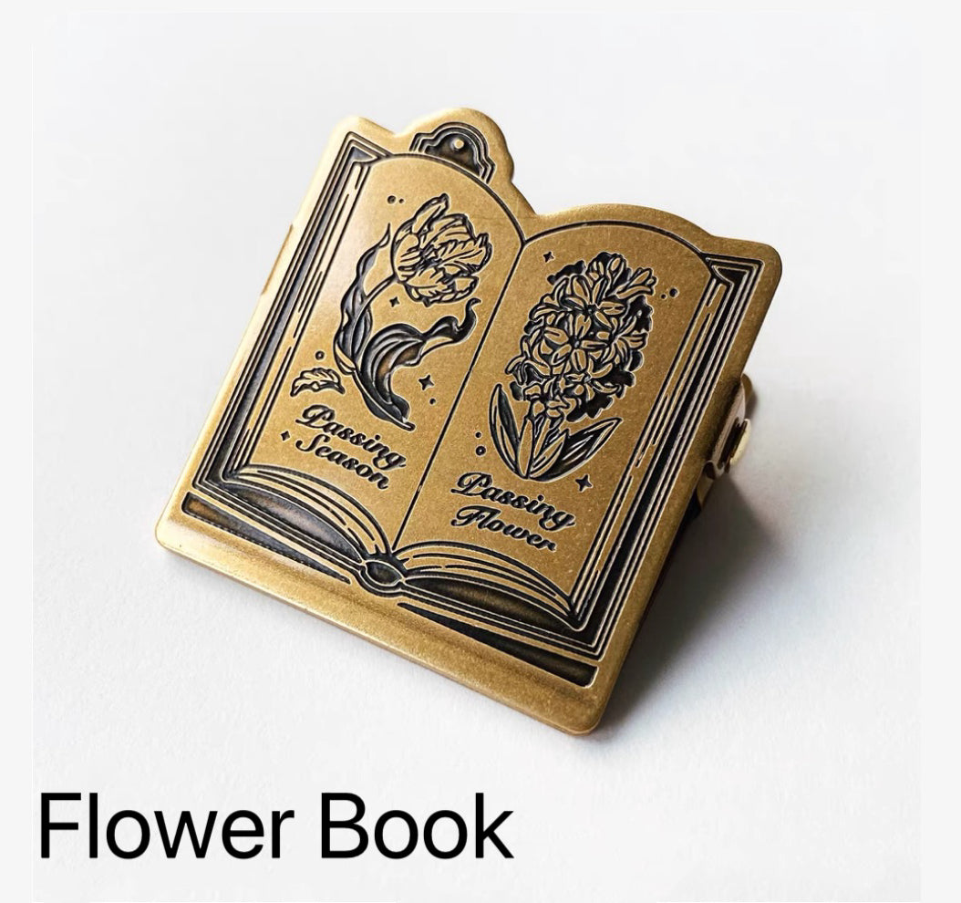New Notebook Brass Clips