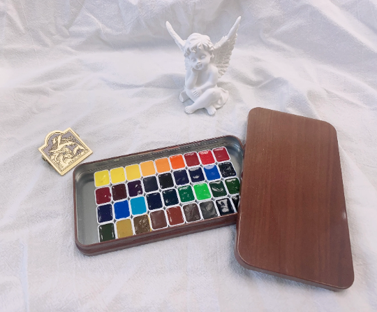 M. Graham Artist's Watercolors 24 Color Trial Set,Repackaged