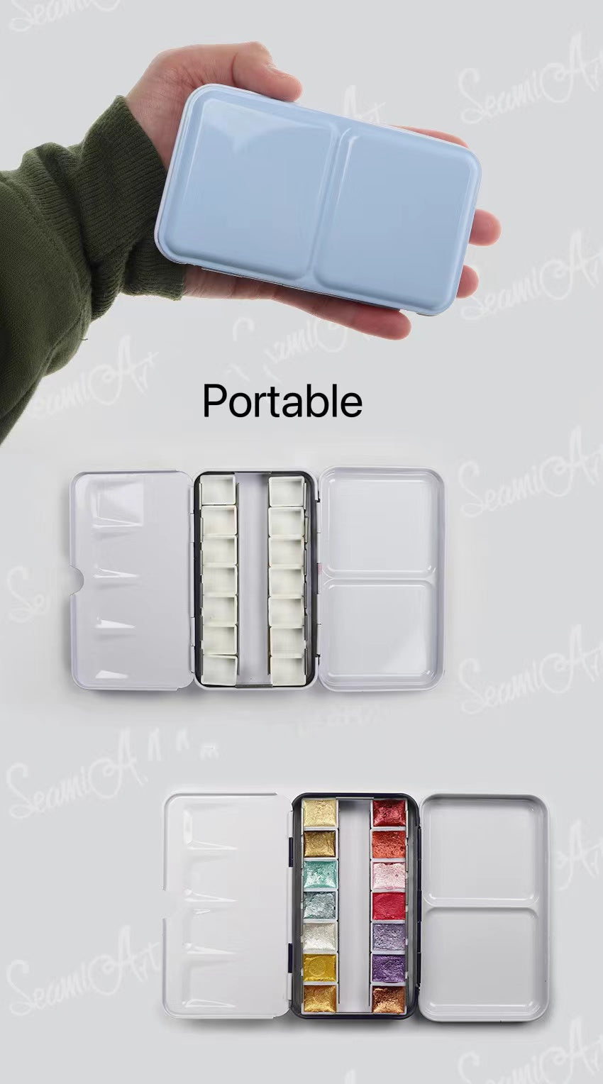 AAAI'S : EMPTY METAL PALETTE