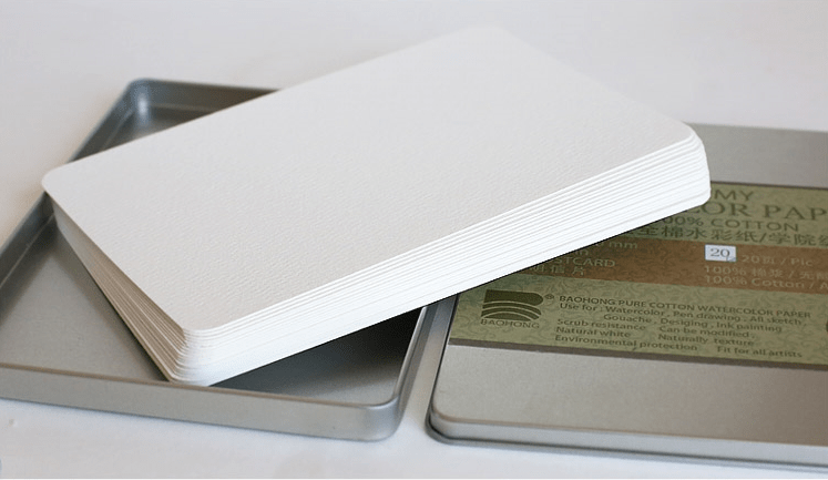 Watercolor Postcards, Baohong Academy Grade Watercolor Paper, 6''x4'', 20 sheets