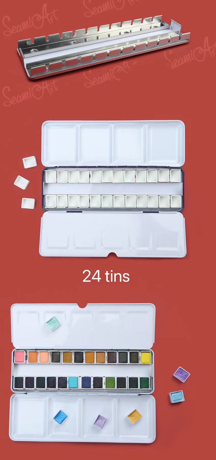 AAAI'S : EMPTY METAL PALETTE