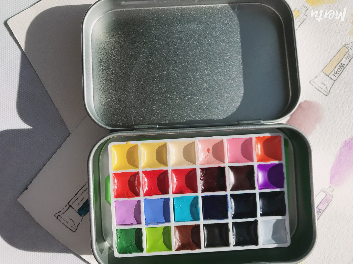 HB Watercolor Trail Pack 0.5ml/1ml/2ml