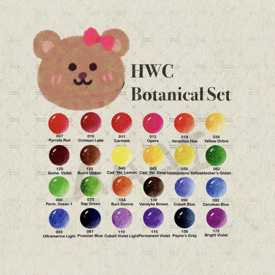 HB Watercolor Trail Pack 0.5ml/1ml/2ml