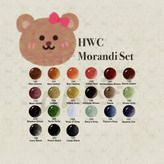 HB Watercolor Trail Pack 0.5ml/1ml/2ml