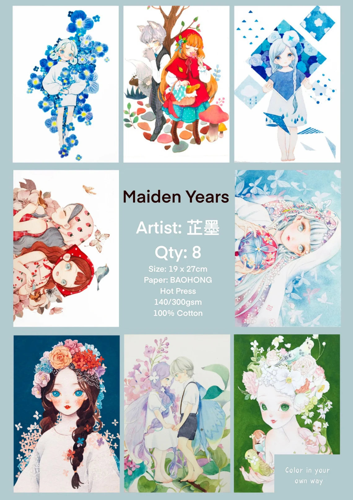 AAAI'S : PAINTING TUTORIAL WATERCOLOR PAPER