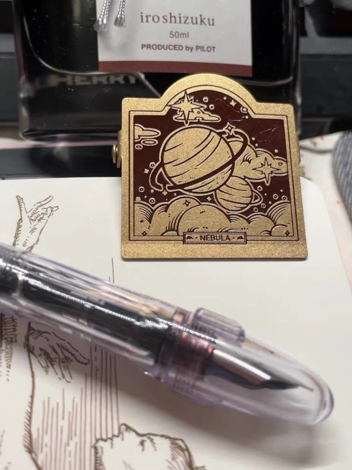 AAAI'S : NOTEBOOK BRASS CLIP