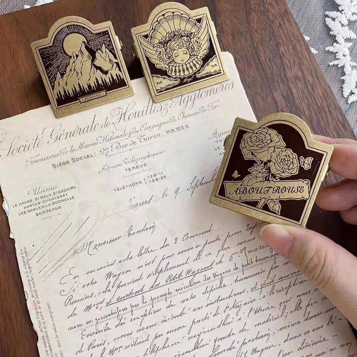AAAI'S : NOTEBOOK BRASS CLIP: 2023 COLLECTION