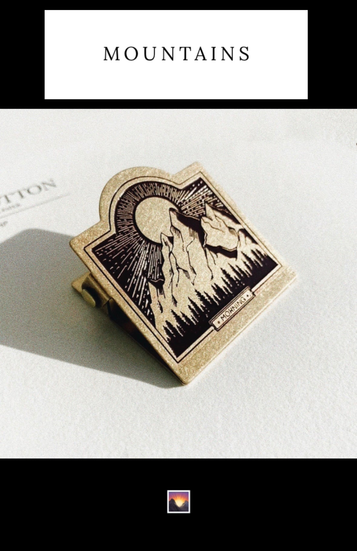 AAAI'S : NOTEBOOK BRASS CLIP