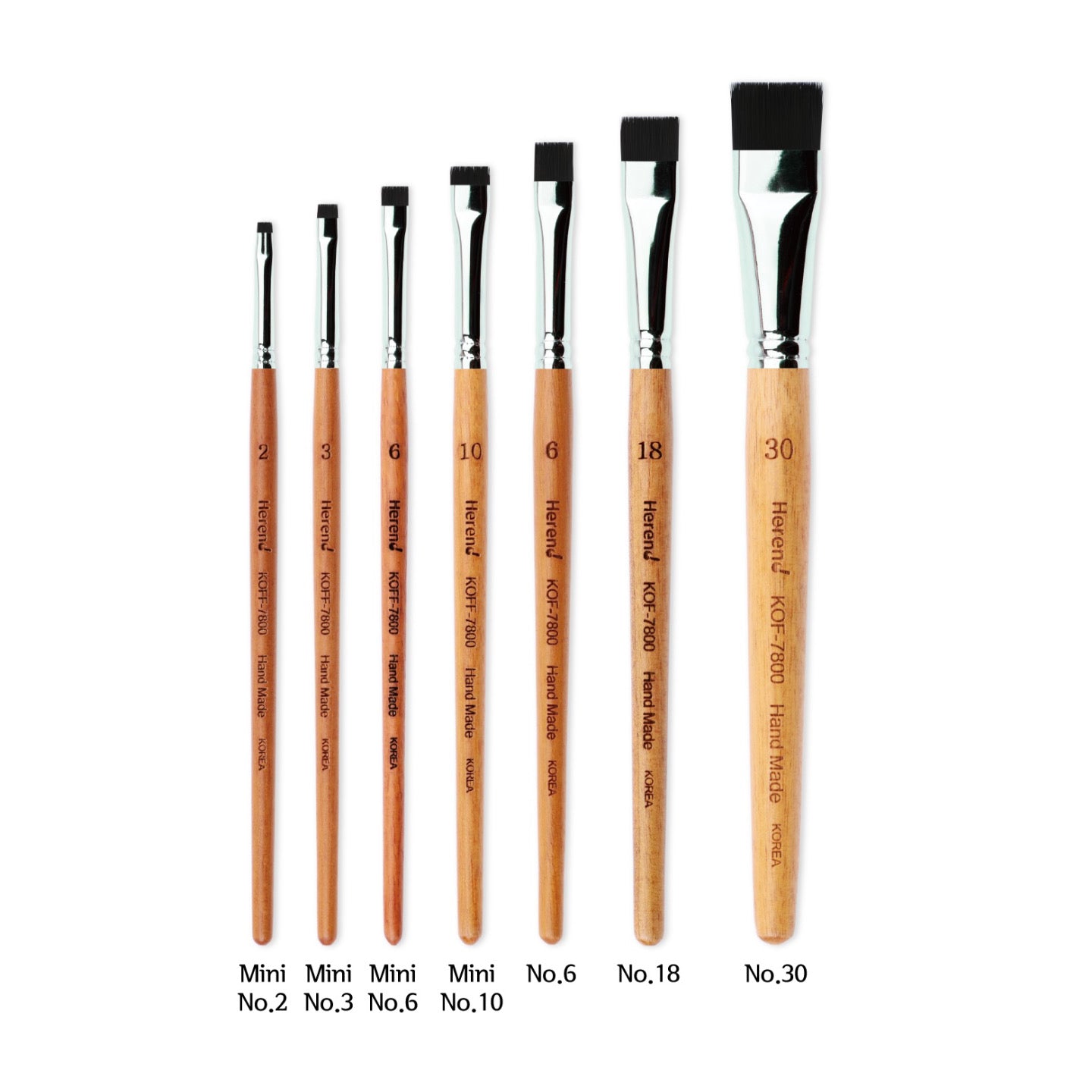 HEREND : KOF-7800 ERASER BRUSH (Synthetic)