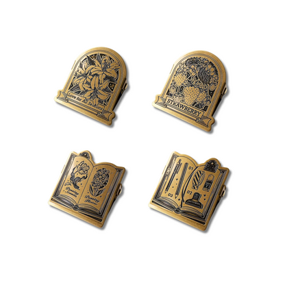 AAAI'S : NOTEBOOK BRASS CLIP: 2025 SPRING COLLECTION