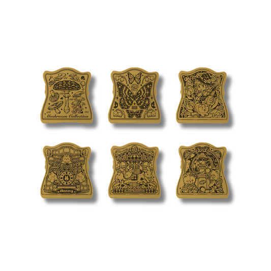 AAAI'S : NOTEBOOK BRASS CLIPS : NATURE COLLECTION