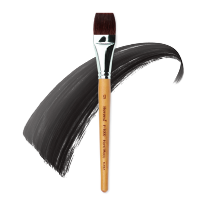 HEREND : F-1000 FLAT BRUSH (Squirrel)