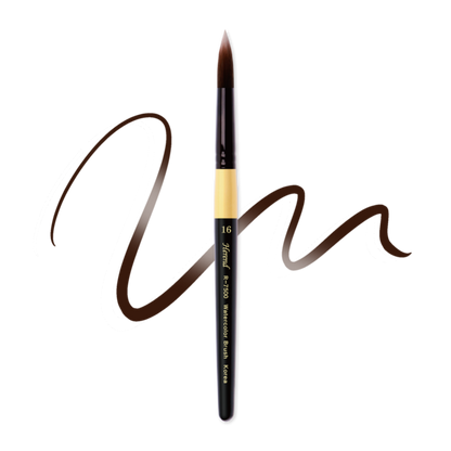 HEREND : MINI R-7500 ROUND BRUSH (Synthetic)