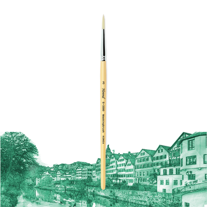 HEREND : S-3300 ROUND BRUSH (Synthetic)