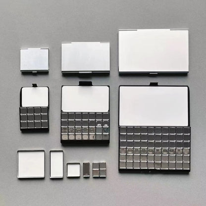 Portable Aluminum Slim Watercolor Palette for Artists on the Go