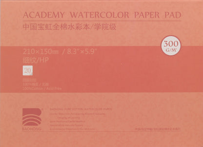 BAOHONG Postcards, 6x4 Academy Watercolor Paper 100% Cotton, 140lb